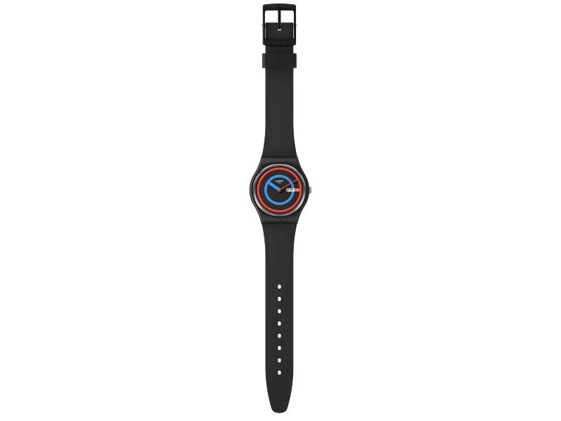 SWATCH CIRCLING BLACK SO28B706